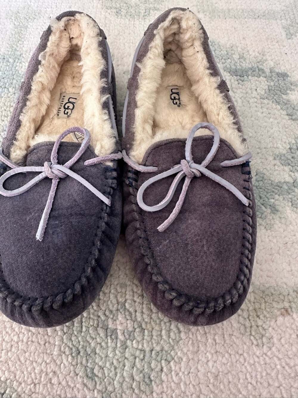 UGG Dakota Suede Moccasin Slippers